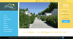 Desktop Screenshot of camping-lecanigou.com